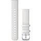 010-12932-27 [Quick Releaseバンド 18mm White Leather/Silver]
