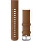 010-12932-28 [Quick Releaseバンド 22mm Brown Leather/Silver]