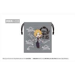ヒプノシスマイク -Division Rap Battle- Rhyme Anima もふっと♪刺繍巾着 伊弉冉一二三 [キャラクターグッズ]