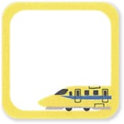 GFMOW816 [シール&アイロン両用ネームタグ 電車]