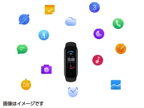 ①【新品未開封】Amazfit Band 5 グリーン スマートウォッチ-