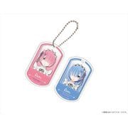 Re：ゼロから始める異世界生活 クリアドッグタグセット 02 ラム＆レム [キャラクターグッズ]