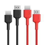 ケーブルHDMI to HDMI 2m 2P BKRD CB-H01-BKRD