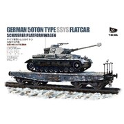 TMOTK3504 1/35 ミリタリーシリーズ ドイツ 重平貨車 50t Ssys タイプ [プラモデル]