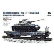 TMOTK3504-G 1/35 ミリタリーシリーズ 限定品 ドイツ 重平貨車 50t Ssys タイプ ゴールデンオークリーフセット [プラモデル]