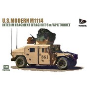 TMOTK7315 1/72 ミリタリーシリーズ 限定品 米 HMMWV M1114 FRAG5 w/GPK砲塔 （アップグレードパーツ付限定版） [プラモデル]