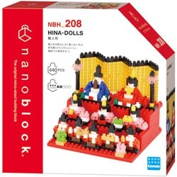ヨドバシ.com - カワダ NBH_208 ナノブロック 雛人形 [ブロック玩具 ...