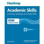 Headway Academic Skills Level 2 Listening Speaking & Study Skills Teacher's Guide with CD-ROM [洋書ELT]
