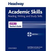 Headway Academic Skills Level 3 Reading Writing & Study Skills Teacher's Guide with CD-ROM [洋書ELT]