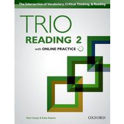 Trio Reading Level 2 Student Book with Online Practice [洋書ELT]