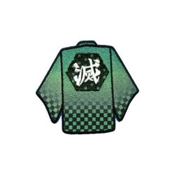 BAN01 鬼滅の刃 ワッペン 竈門炭治郎 [キャラクターグッズ]