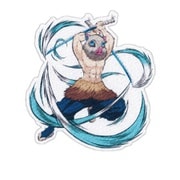 BAN24 鬼滅の刃 ワッペン 嘴平伊之助 [キャラクターグッズ]
