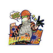 エリオスライジングヒーローズ ホログラムステッカー ビリー・ワイズ [キャラクターグッズ]