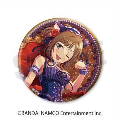 アイドルマスター シンデレラガールズ ジュエリー缶バッジ 前川みく キャラクターグッズ