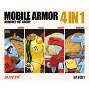 SYTBA-1001 機甲伝シリーズ メカナッツ分隊 4in1 [組立式プラスチックモデル]