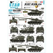 SD35-C1285 ミリタリー用デカール 1/35 ベトナム戦争 米 ビッグガンインベトナム#2 ベトナムで運用された米陸軍所属のM107/M108 [プラモデル用品]