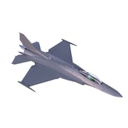 機動警察パトレイバー2 the Movie 1/144 F-16改 ナイト・ファルコン 限定版アクリルスタンド付き クリアオレンジ [組立式プラスチックモデル]