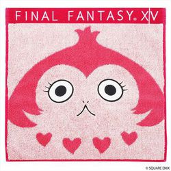 ファイナルファンタジーXIV タオル パイッサ：ピンク [キャラクターグッズ]