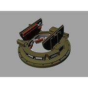 PZ35659 英・シャーマン用Mk.2 キューポラー [1/35 レジン製ディティールアップパーツ]