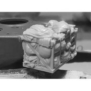 PZ35662 米・M4シャーマン 76mm砲塔用後部荷物ラック [1/35 レジン製ディティールアップパーツ]