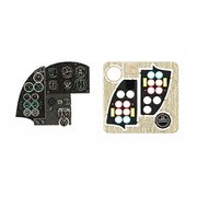 YMA3210 モスキートNF.Ⅱ/FB.Ⅵ・着色計器盤（タミヤ用） [1/32 ディティールアップパーツ]