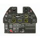 YMA3236 P-40E キティーホーク・着色計器盤（ハセガワ用） [1/32 ディティールアップパーツ]