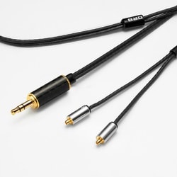 ヘッドフォン/イヤフォン 用 リケーブル 3.5φTRS/3極 (Stereo) タイプ Clear force Light MMCX 3.5φ（1.2m）