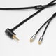 ヘッドフォン/イヤフォン 用 リケーブル 2.5φ/4極 (Balanced) L-Plugタイプ Clear force Light MMCX 2.5φL（1.2m）