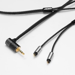 Custom IEM 2pin 用 リケーブル 2.5φ/4極 (Balanced) L-Plugタイプ Clear force Light Custom IEM 2pin 2.5φL（1.2m）