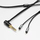 Custom IEM 2pin 用 リケーブル 4.4φ/5極 (Balanced) L-Plugタイプ Clear force Light Custom IEM 2pin 4.4φL（1.2m）