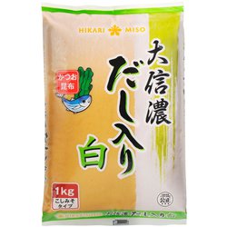 大信濃 だし入り 白 1kg [味噌]