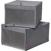 126730 Rayen フォーダブルシューズボックス 2pcs [Rayen シューズボックス 整理整頓 キャップ ハット]