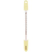 シンワ 棒状温度計 ケース付 100℃ 15cm H-4C 73212