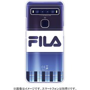 FLLATDNYCCTCL105 [TCL 10 5Gケース FILA-Clear Lattice TCL 10 5G Dark Navy]