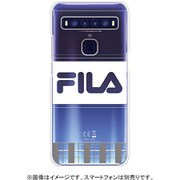 FLLATGRYCCTCL105 [TCL 10 5Gケース FILA-Clear Lattice TCL 10 5G Gray]