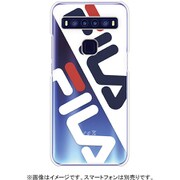 FLDIABGWCCTCL105 [TCL 10 5Gケース FILA-Clear Diagonal TCL 10 5G Bright White]