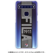 FLVINBLKCCTCL105 [TCL 10 5Gケース FILA-Clear Vintage TCL 10 5G Black]