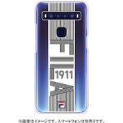 FLVINBGWCCTCL105 [TCL 10 5Gケース FILA-Clear Vintage TCL 10 5G Bright White]