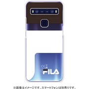 FLLOGBLKCCTCL105 [TCL 10 5Gケース FILA-Clear Logoimage TCL 10 5G Black]