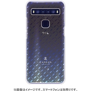 LCSIGDKGCCTCL105 [TCL 10 5Gケース LC-Clear Signiture TCL 10 5G Dark Gray]