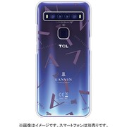LCTYPDEPCCTCL105 [TCL 10 5Gケース LC-Clear Typography TCL 10 5G Deep Purple]