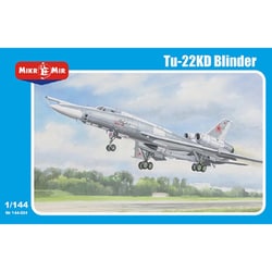 MIKRO MIR 1/144 Tu-22UD ブラインダーD 練習機 Amazon | ミクロミル 1/144 ソ連空軍 Tu-22UD ブラインダーD