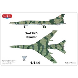 MIKRO MIR 1/144 Tu-22UD ブラインダーD 練習機 Amazon | ミクロミル 1/144 ソ連空軍 Tu-22UD ブラインダーD