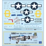 24-P51-136B P-51D G-SIJJ Jumpin' Jacques [1/24 エアクラフト用デカール]