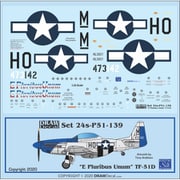 24-P51-139 TF-51D E Pluribus Unum [1/24 エアクラフト用デカール]