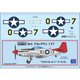 32-P51-137 P-51D Erickson Collection N551D 0-7 [1/32 エアクラフト用デカール]