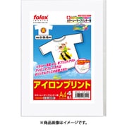 カラーレーザー用アイロンプリント 白・淡色用 A4(4) CLIP-4A4