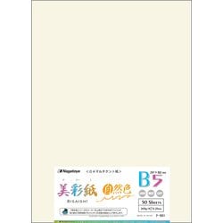 美彩紙 自然色 209g/m2 B5（50） ナ-981