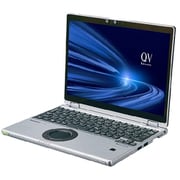 レッツノートQV9シリーズ 12.0型/Core i5-10210U/メモリ 16GB/SSD 256GB/Windows 10 Pro 64ビット/Microsoft Office Home & Business 2019/ブラック&シルバー CF-QV9CDMQR