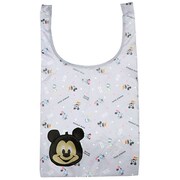 キャラクターグッズ ディズニーキャラクター ボールエコバッグ ミッキーマウス グレー